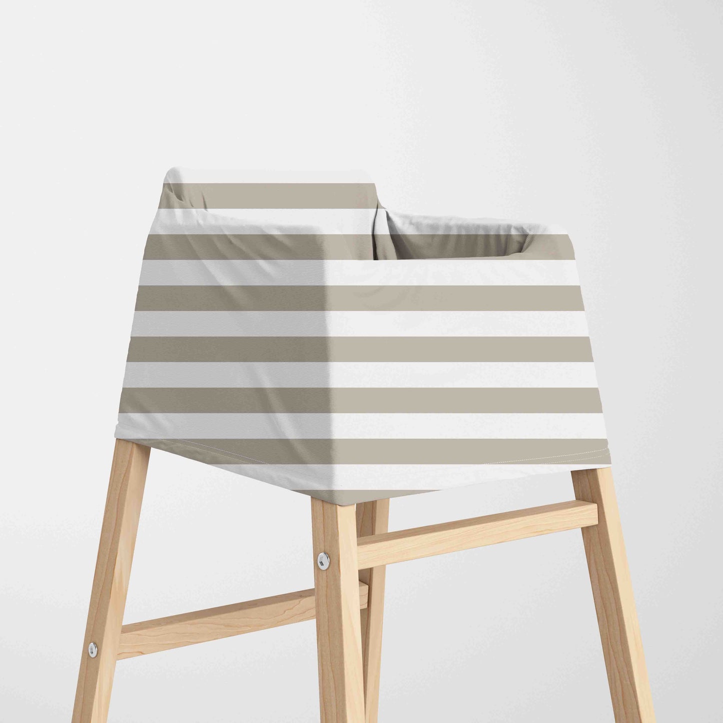 Seashell Stripe Beige 6-In-1 Multi-Use Capsule Cover | Includes Free Top Knot Beanie | Pre-Order