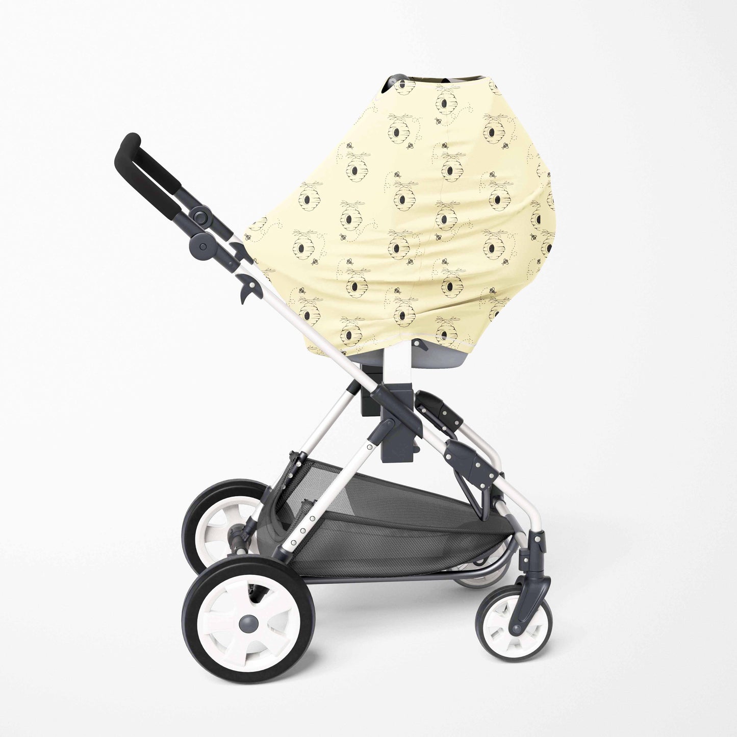 Honey & Hive Yellow 6-In-1 Multi-Use Capsule Cover | Includes Free Top Knot Beanie