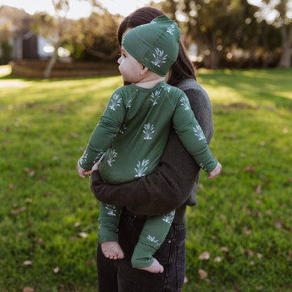 Native Grasslands Bamboo Onesie