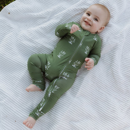 Native Grasslands Bamboo Onesie