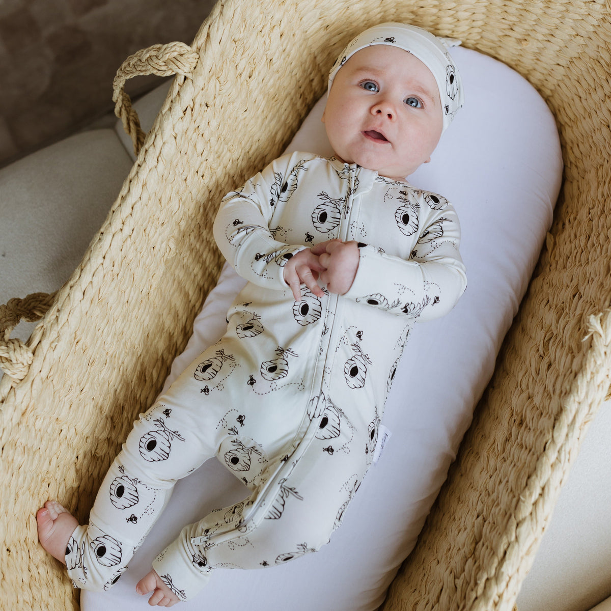 Honey & Hive Bamboo Onesie