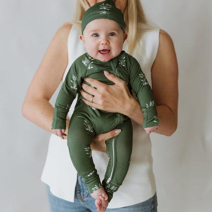 Native Grasslands Bamboo Onesie