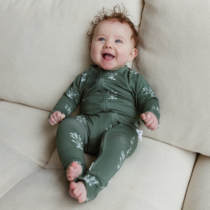Native Grasslands Bamboo Onesie