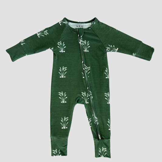 Native Grasslands Bamboo Onesie UPF 50+