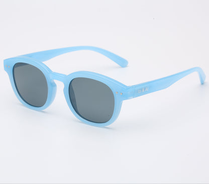 Kids Soft Square Keyhole Blue