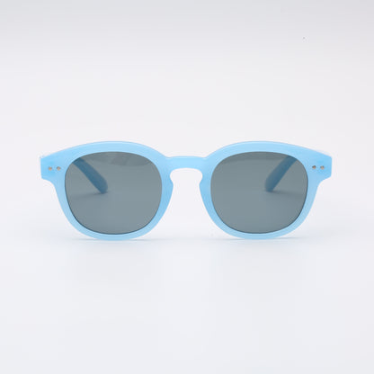 Kids Soft Square Keyhole Blue
