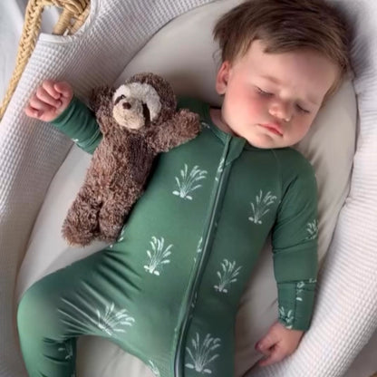 Native Grasslands Bamboo Onesie