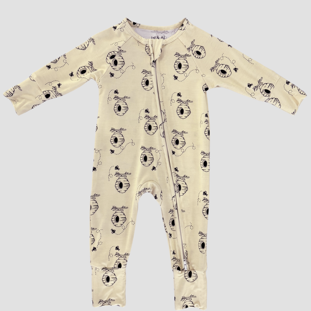 Native Grasslands Bamboo Onesie