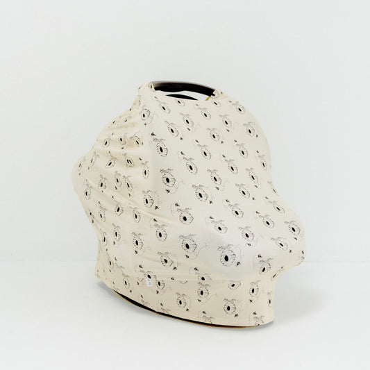Honey & Hive Yellow 6-In-1 Multi-Use Capsule Cover  | Includes Free Top Knot Beanie